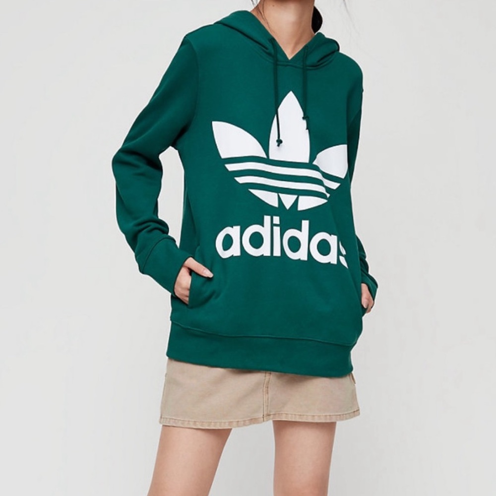 ADIDAS x ARITZIA adicolor trefoil hoodie